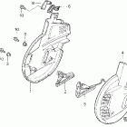GL1500SE Front wheel cover