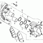 VT600C Передний тормозной суппорт