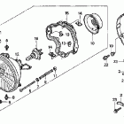 VT750CD Фара