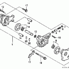 XR250R МАСЛЯНЫЙ НАСОС