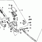 CR125R Главный тормозной цилиндр передний