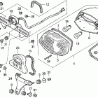 VT1100C2 Задний фонарь