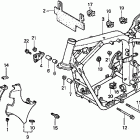 VT750C Рама