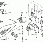 VT750C ТОПЛИВНЫЙ БАК