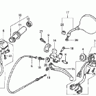 VT750C Рулевые переключатели