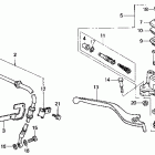 CMX250C Главный тормозной цилиндр передний