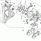 GL1500A Задний тормозной суппорт