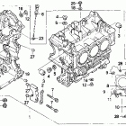 GL1500A БЛОК ЦИЛИНДРОВ