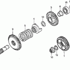 GL1500SE Final gearshaft