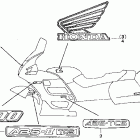 ST1100A Наклейки