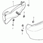 VF750C БОКОВАЯ КРЫШКА