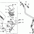 VT1100C2-2 Vt1100c2 fr. brake master cyl. 95-97