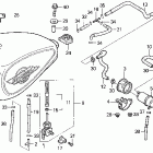 VT1100C2-2 1100c / c2 fuel tank 95-97
