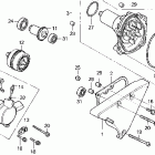 VT1100C2-2 Vt1100c  water pump 95-96