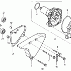 VT1100C2-2 Vt1100c2 water pump 95-97