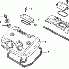 VT600C Крышка головки цилиндров