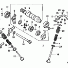 XR400R РАСПРЕДВАЛ