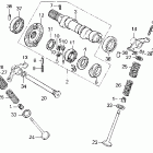 XR600R РАСПРЕДВАЛ