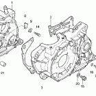 XR600R Картер