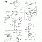 Bayou 220 (KLF220-A14) Handlebar(klf220-a13-a14)