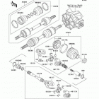 Bayou 300 4X4 (KLF300-C13) Drive shaft(front)