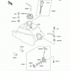 Bayou 300 4X4 (KLF300-C13) ТОПЛИВНЫЙ БАК