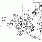 CR250R Рама