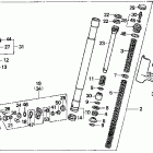 GL1500SE A / se front fork 94