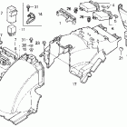 GL1500SE Заднее крыло