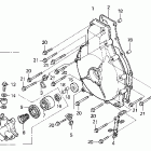 GL1500SE Кожух сцепления