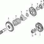 GL1500SE Final gearshaft
