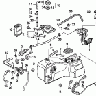 GL1500SE ТОПЛИВНЫЙ БАК