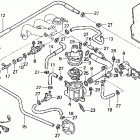 GL1500SE Патрубки охлаждения
