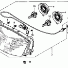 ST1100A Фара