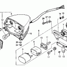 VT600CD Задний фонарь