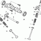 XR250R РАСПРЕДВАЛ