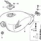 CB250 ТОПЛИВНЫЙ БАК