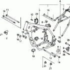 CR125R Рама