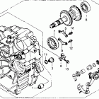 GL1500I Rear case set 92