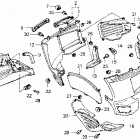 GL1500I Обтекатель