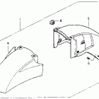 GL1500I Front fender set 92