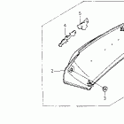 GL1500SE R. side cover set 92