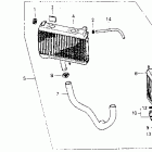 GL1500SE Radiator set 92