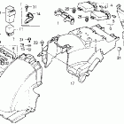 GL1500SE Заднее крыло