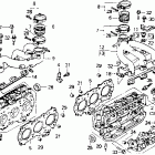GL1500SE ГОЛОВКА ЦИЛИНДРА