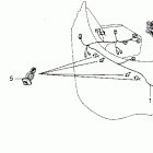 GL1500SE Fairing sub harness