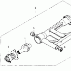 GL1500SE Swingarm set 92