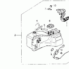 GL1500SE Fuel tank set 92
