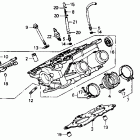 ST1100A Правая головка цилиндров
