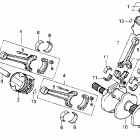 VFR750F КОЛЕНЧАТЫЙ ВАЛ